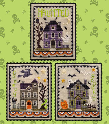 Haunted House Trio - Click Image to Close